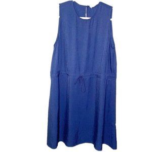 Everlane Navy Blue Sleeveless Tank Dress Size 12